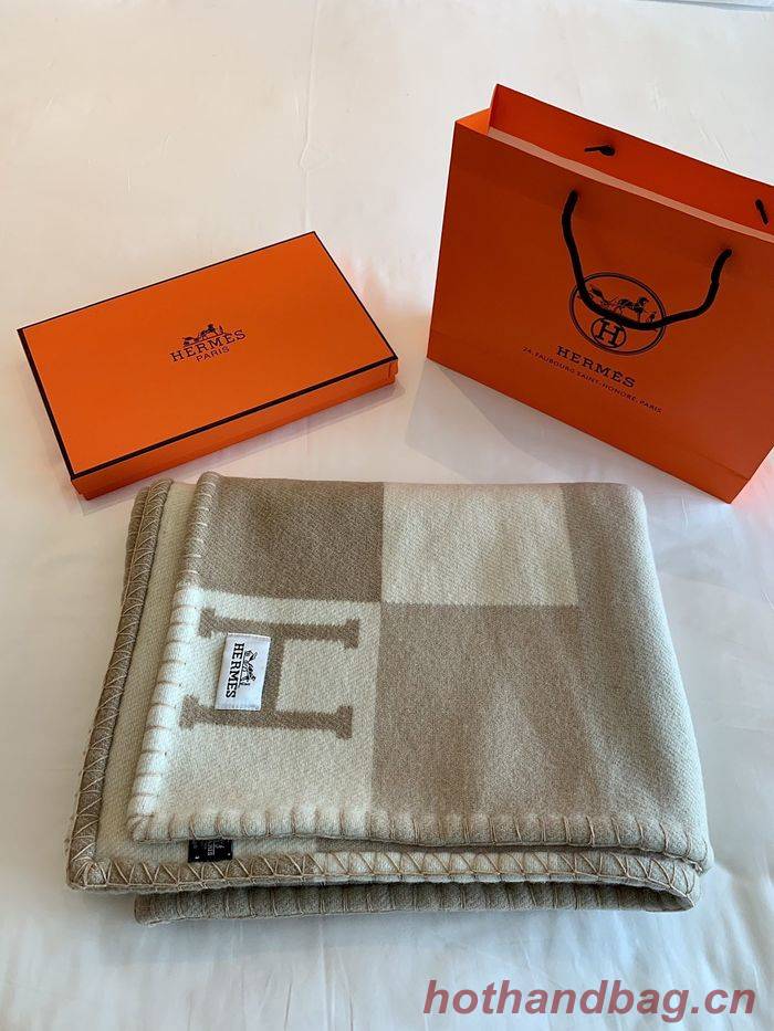 Hermes Lambswool&Cashmere Shawl&Blanket HMB00007