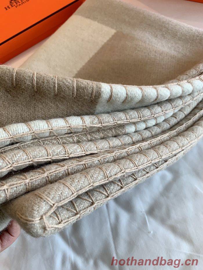 Hermes Lambswool&Cashmere Shawl&Blanket HMB00007