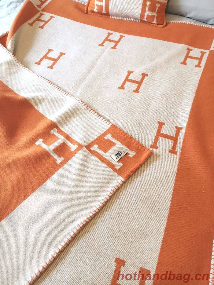 Hermes Lambswool&Cashmere Shawl&Blanket HMB00011