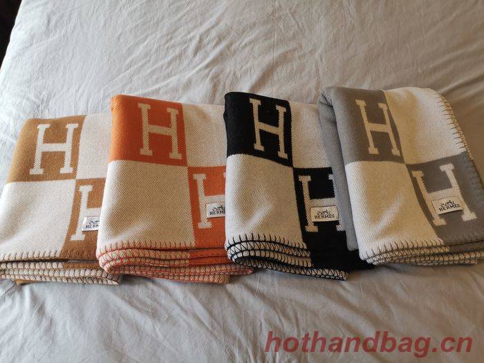 Hermes Lambswool&Cashmere Shawl&Blanket HMB00012