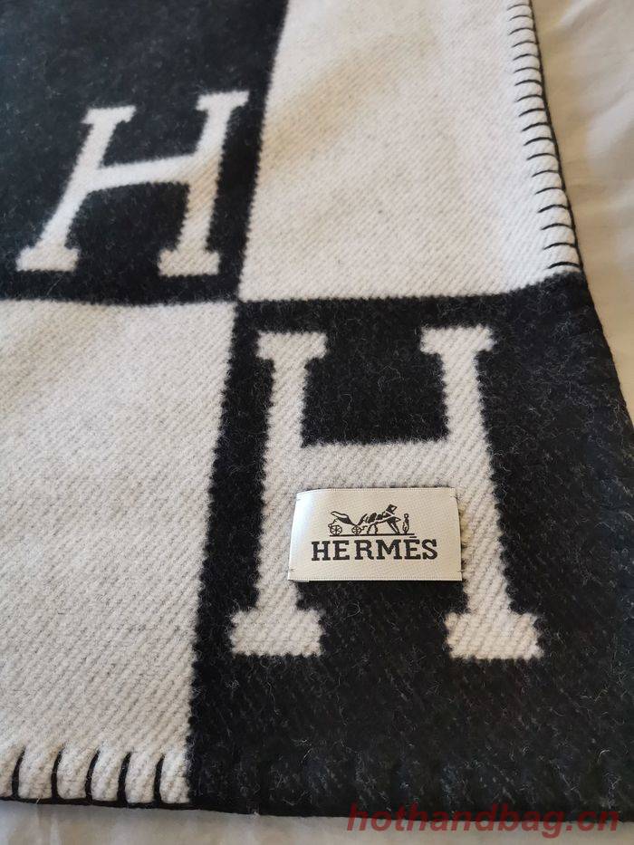 Hermes Lambswool&Cashmere Shawl&Blanket HMB00013