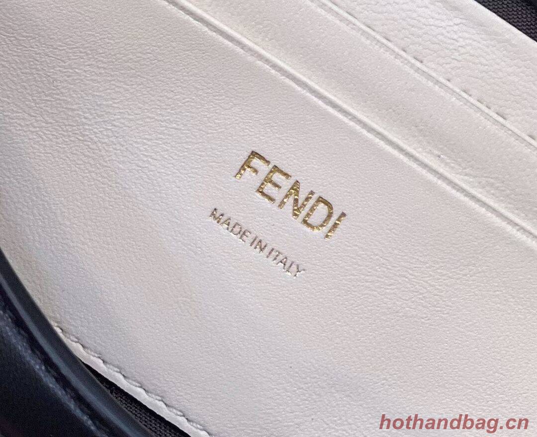 Fendi Baguette Sheepskin bag 8BR6551 Cream & black