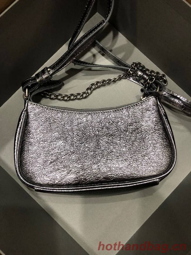 Balenciaga LE CAGOLE MINI PURSE WITH CHAIN 6958141 gray