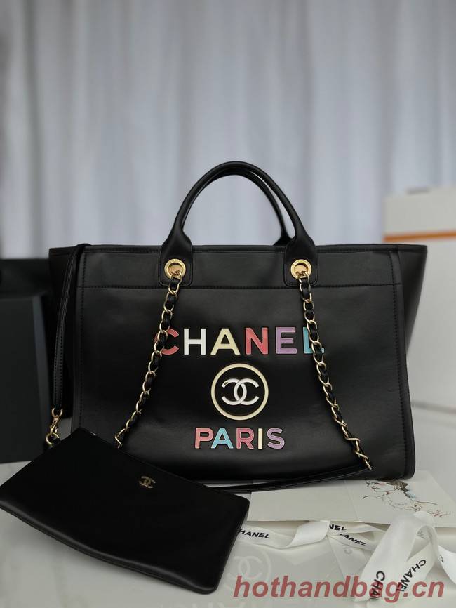 Chanel Original Leather Shopping Bag 66941 black