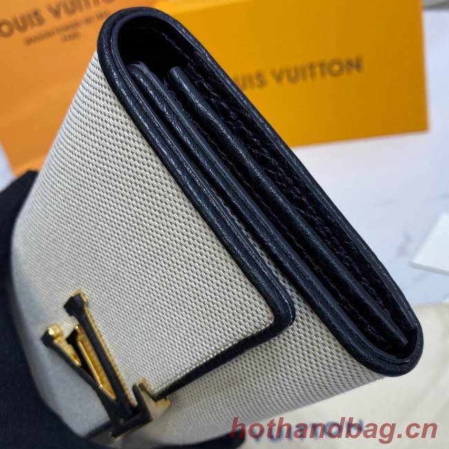 Louis Vuitton CAPUCINES WALLET M81305 Black