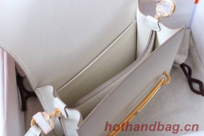 Hermes Roulis 19cm Evercolor 9D H9003 white&Gold