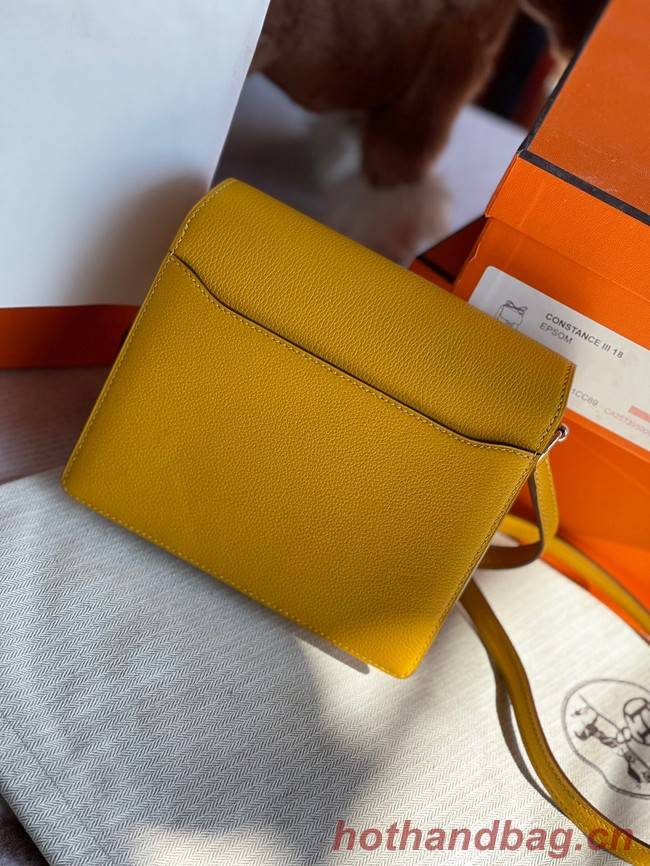 Hermes Roulis 19cm Evercolor 9D H9003 yellow&Silver