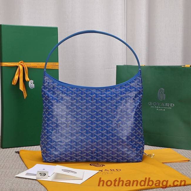 Goyard Calfskin Leather hobo bag G9983 blue