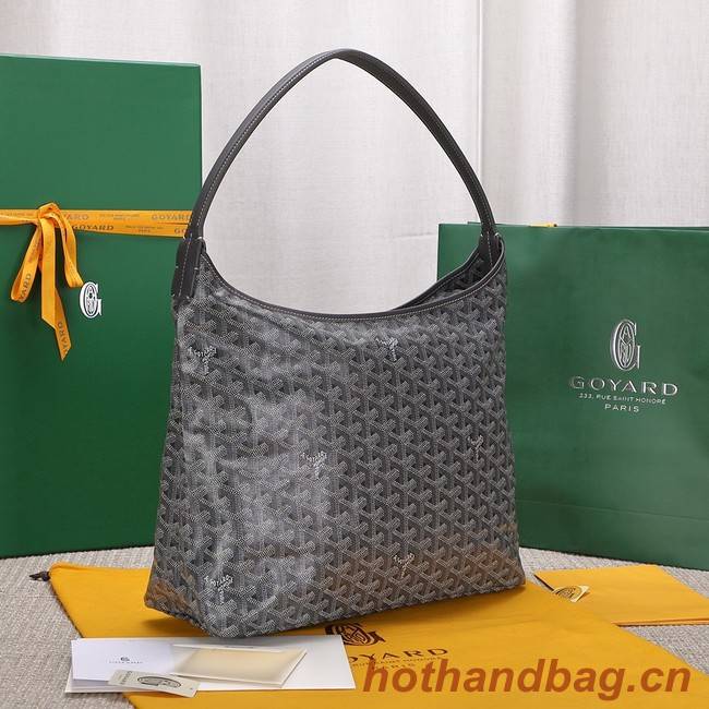 Goyard Calfskin Leather hobo bag G9983 gray