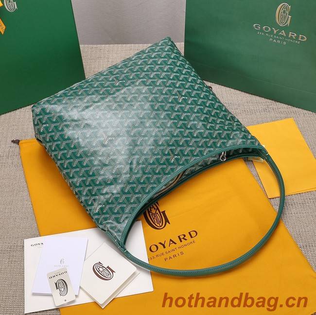 Goyard Calfskin Leather hobo bag G9983 green