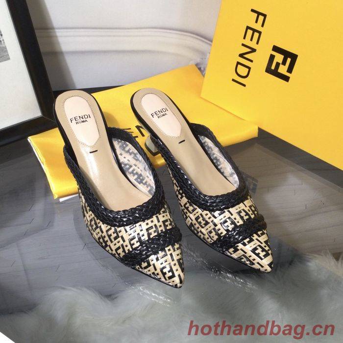 FENDI Shoes FDS00025 Heel 8.5CM