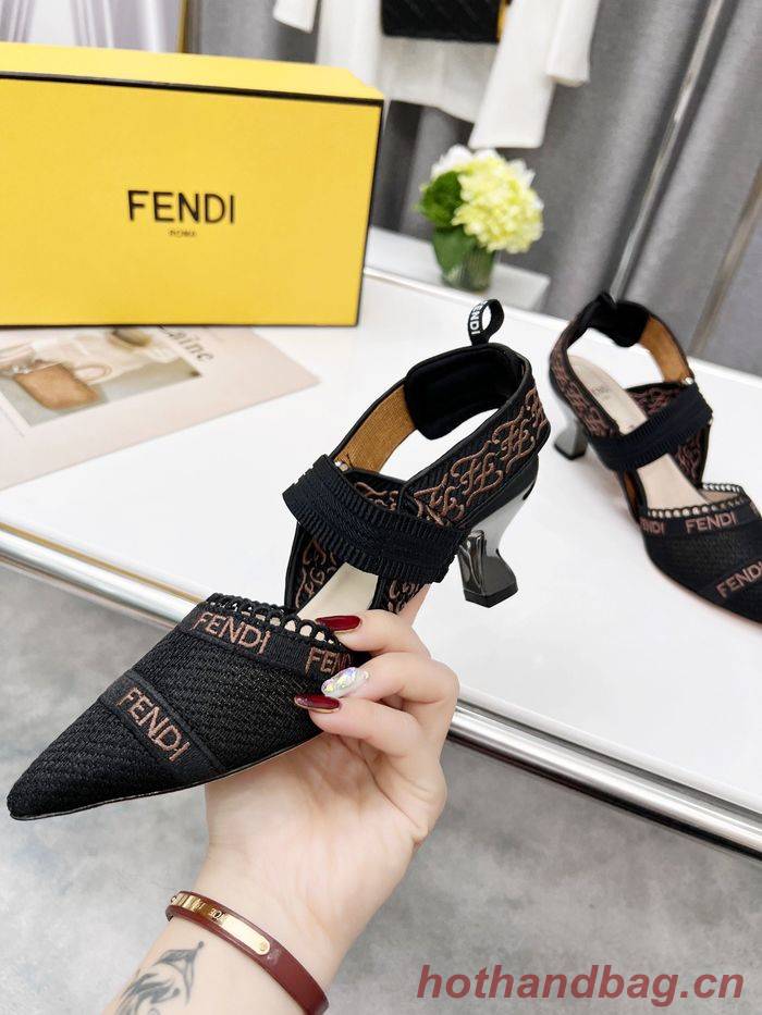 FENDI Shoes FDS00034 Heel 5.5CM