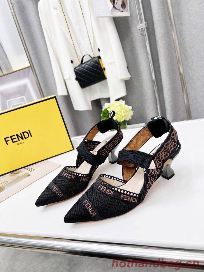 FENDI Shoes FDS00034 Heel 5.5CM