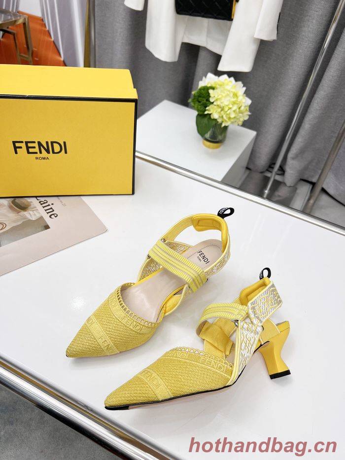 FENDI Shoes FDS00036 Heel 5.5CM