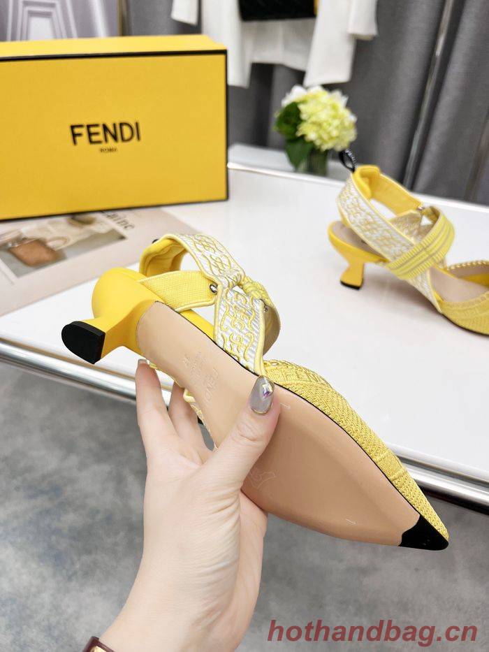 FENDI Shoes FDS00036 Heel 5.5CM