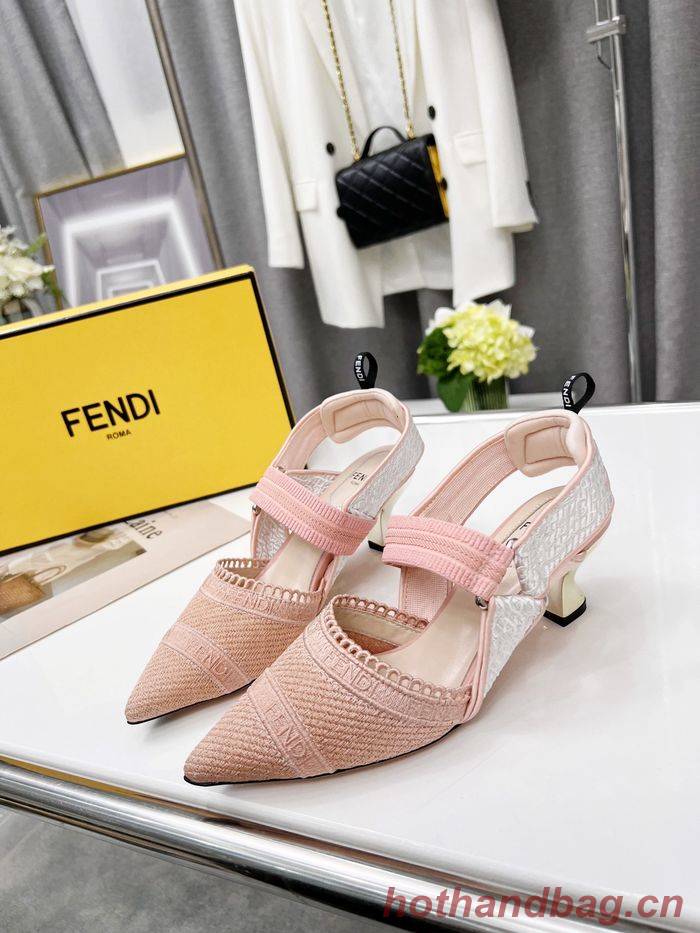 FENDI Shoes FDS00038 Heel 5.5CM