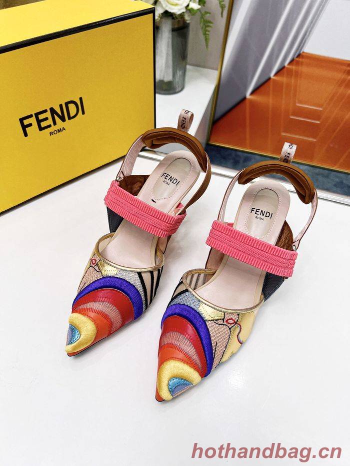 FENDI Shoes FDS00050 Heel 8.5CM