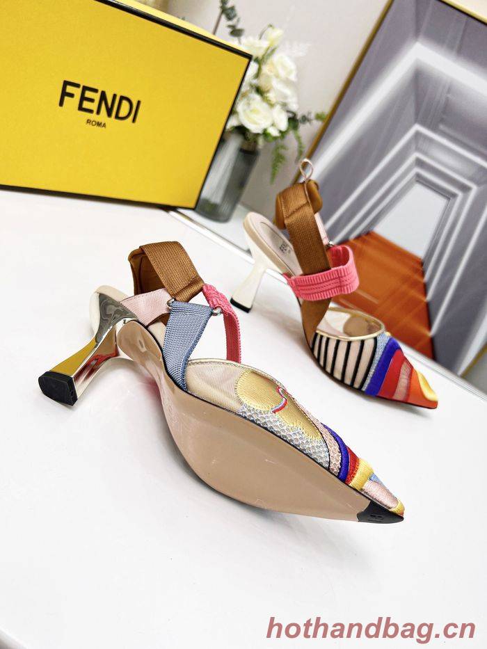 FENDI Shoes FDS00050 Heel 8.5CM