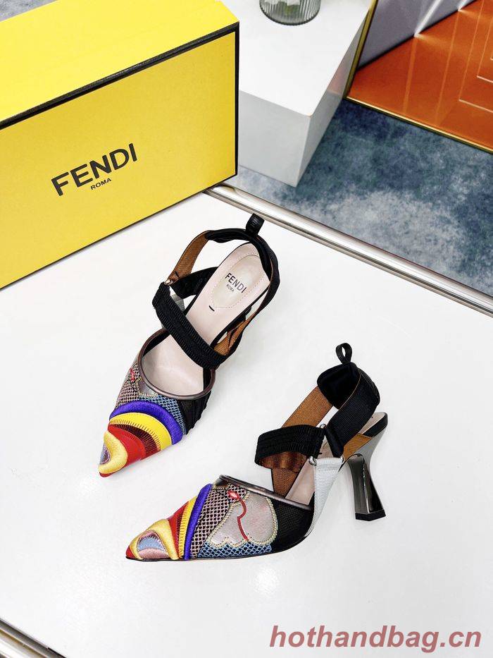 FENDI Shoes FDS00051 Heel 8.5CM