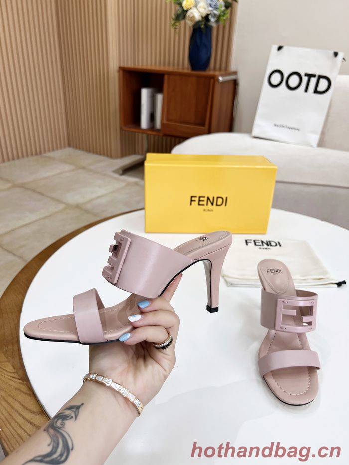 FENDI Shoes FDS00056 Heel 8CM