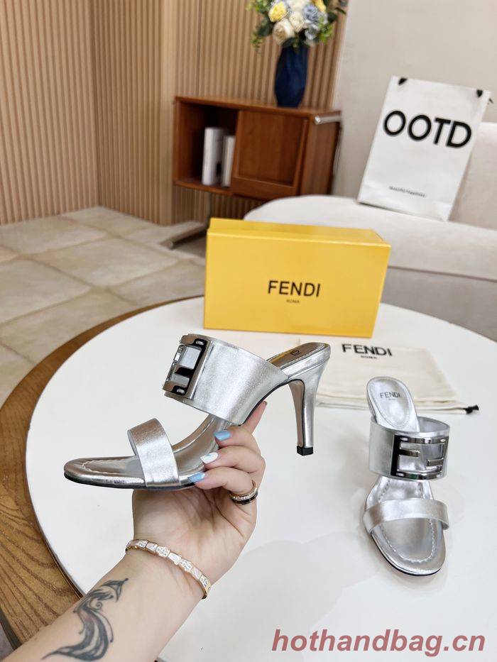 FENDI Shoes FDS00057 Heel 8CM