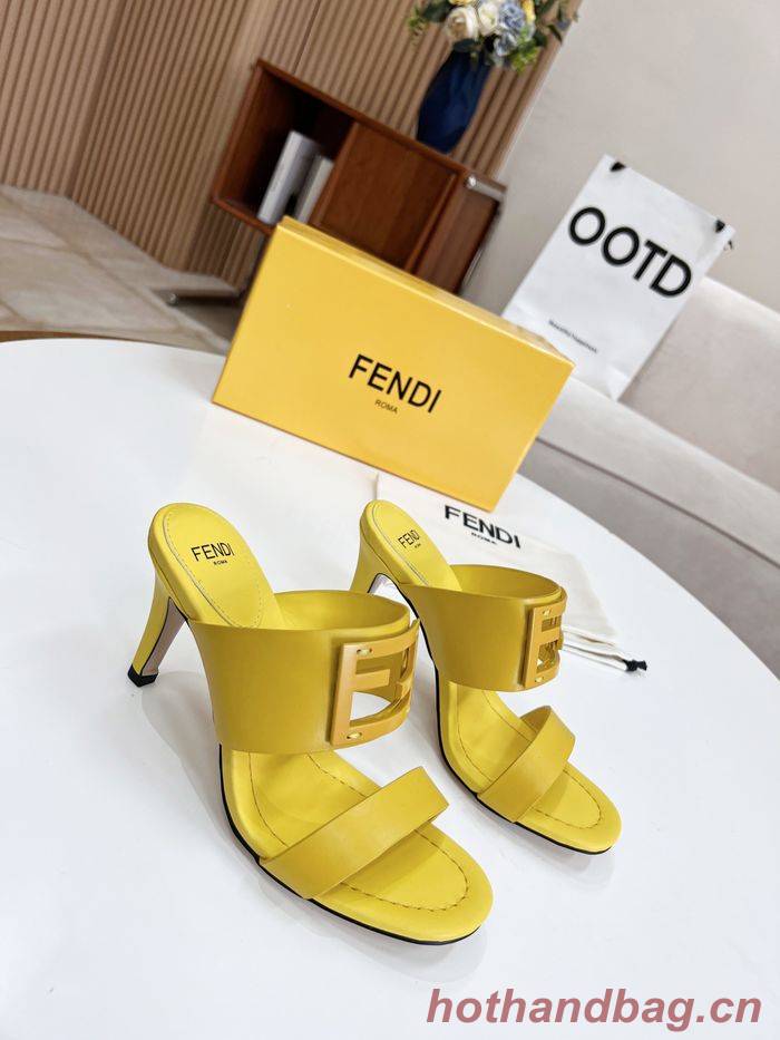 FENDI Shoes FDS00061 Heel 8CM