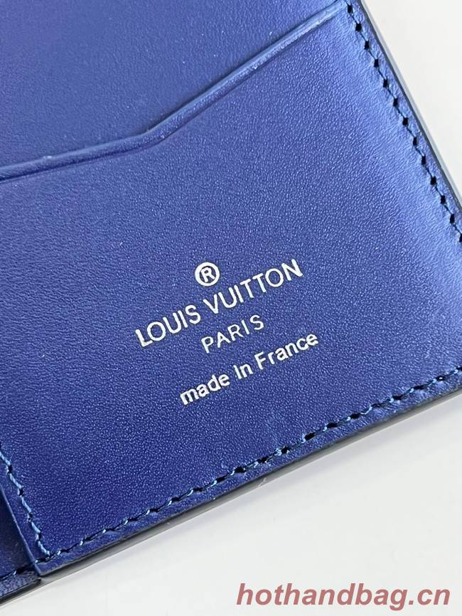 Louis Vuitton POCKET ORGANIZER M81413 blue