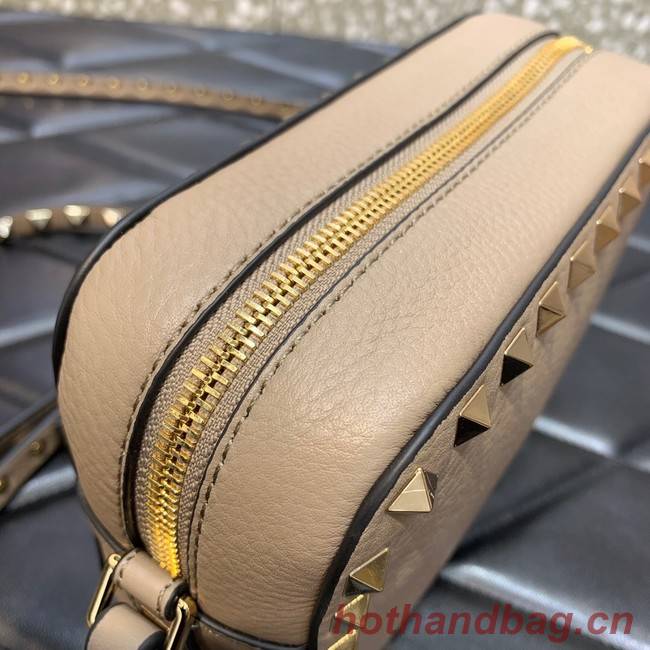 VALENTINO GARAVANI Calf leather bag 7719 apricot