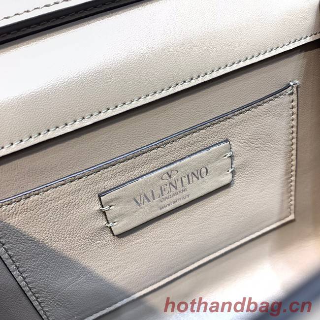 VALENTINO GARAVANI VSLING Shiny diamond Mini totebag XW2B0G9 Pearlescent grey