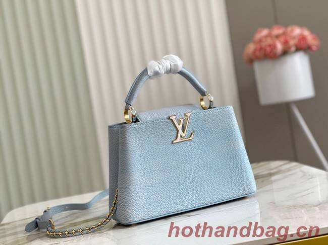 Louis Vuitton CAPUCINES BB M48865 light blue