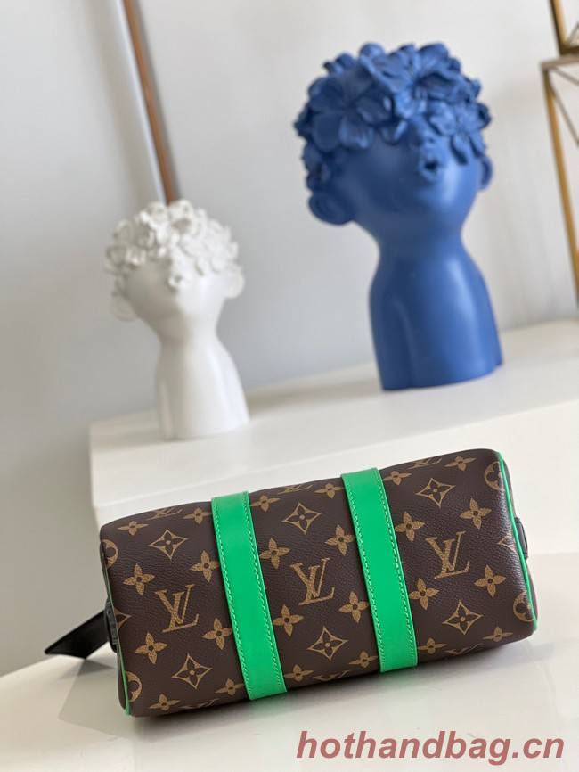 Louis Vuitton Monogram Canvas KEEPALL BANDOULIERE 25 M20900 green