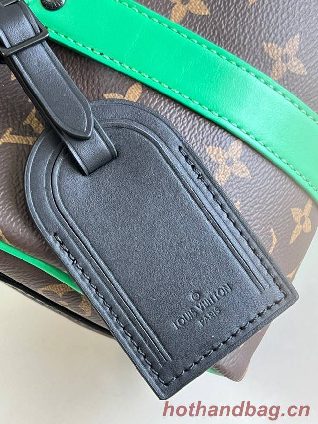 Louis Vuitton Monogram Canvas KEEPALL BANDOULIERE 25 M20900 green