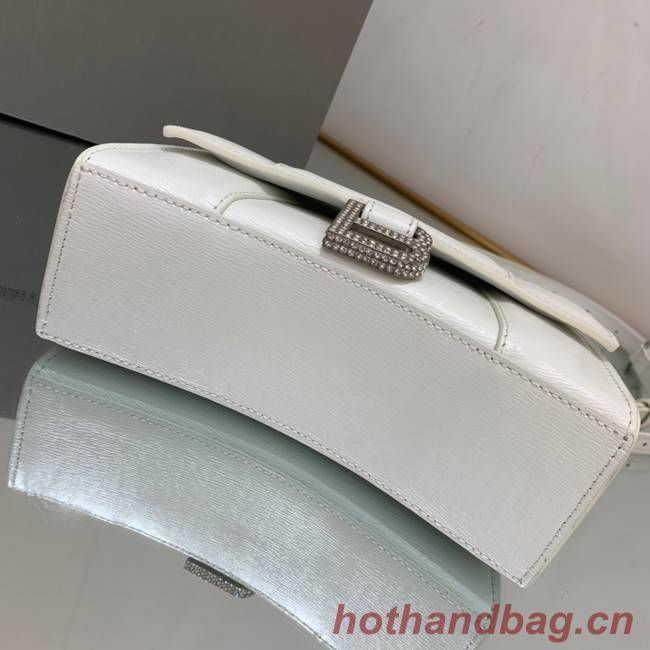 Balenciaga HOURGLASS SMALL TOP HANDLE BAG 59353 WHITE