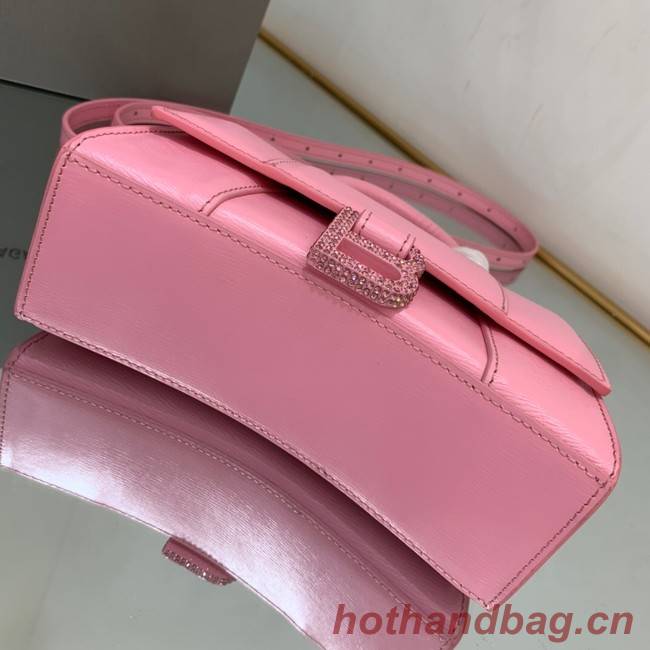 Balenciaga HOURGLASS SMALL TOP HANDLE BAG 59353 pink