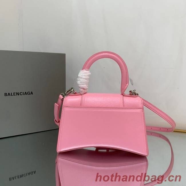 Balenciaga HOURGLASS SMALL TOP HANDLE BAG 59353 pink