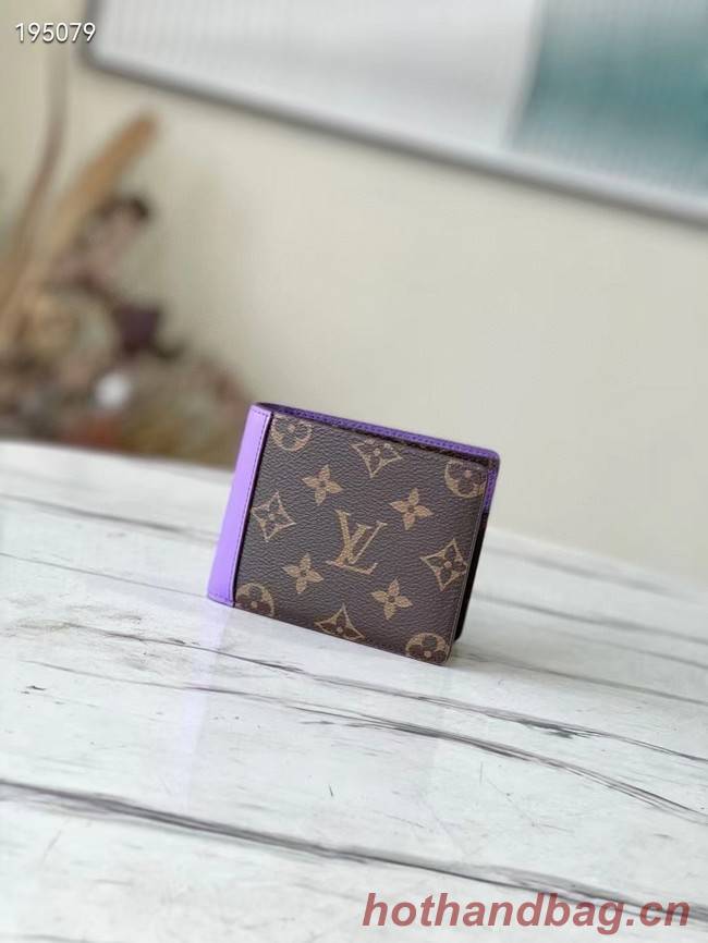 Louis Vuitton MULTIPLE WALLET M81357 purple