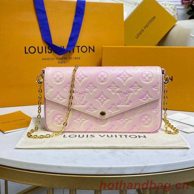 Louis Vuitton FELICIE POCHETTE M64064 pink