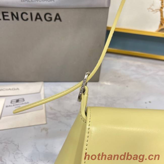 Balenciaga HOURGLASS SMALL TOP HANDLE BAG 6008 yellow