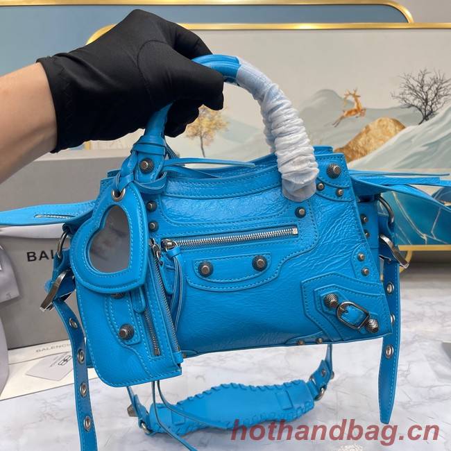 Balenciaga NEO CAGOLE XS HANDBAG 05812 blue