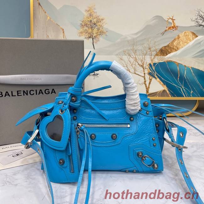 Balenciaga NEO CAGOLE XS HANDBAG 05812 blue