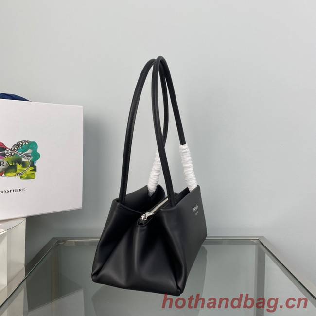 Prada Leather Triangle bag 1BA368 black