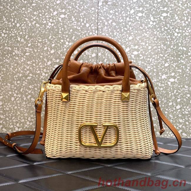 VALENTINO tote Bag 7040 brown