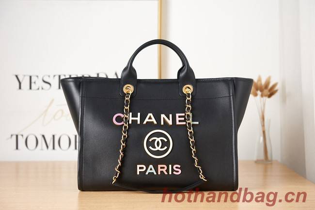 Chanel LARGE SHOPPING BAG A66941 black