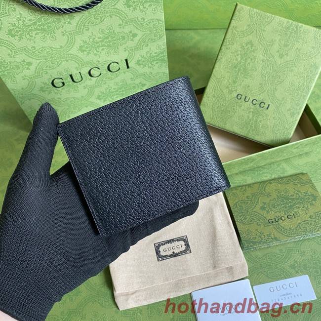 Gucci GG Marmont leather bi-fold wallet 428726 black