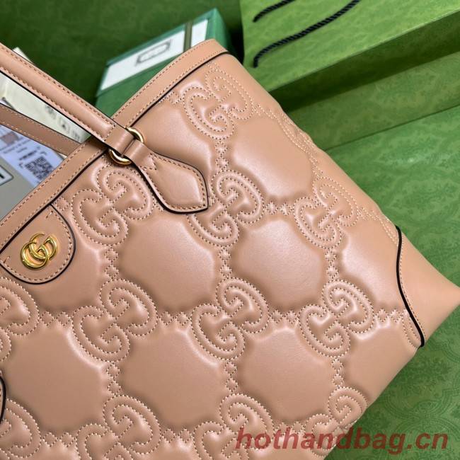 Gucci GG Matelasse leather medium tote 631685 Beige