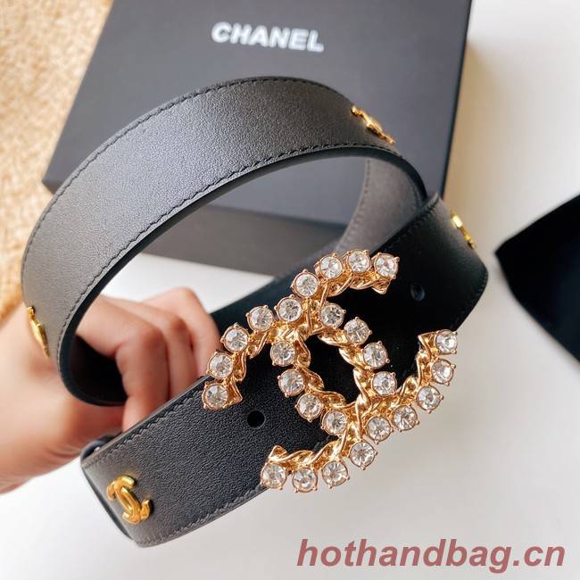 Chanel 30MM Leather Belt CH2582