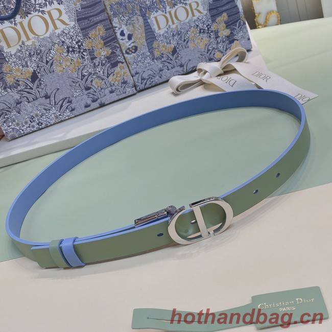 DIOR 30 MONTAIGNE REVERSIBLE BELT 20 MM Calfskin B0179UW