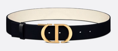 DIOR 30 MONTAIGNE REVERSIBLE BELT 35 MM B0179UWG