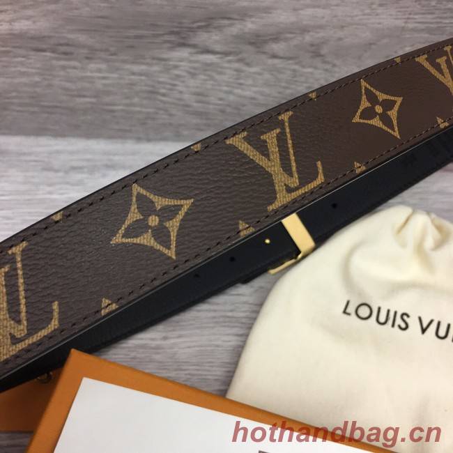 Louis Vuitton 30MM REVERSIBLE BELT M0451S