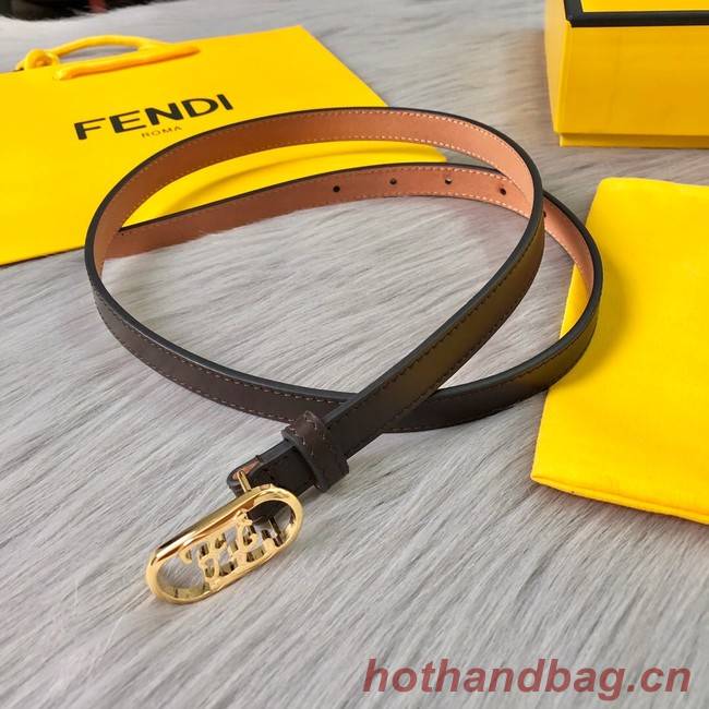 Fendi Leather Belt 15MM 2763
